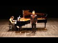 Schumann Liederkreis op.24 no.3 Ich wandelte unter den Bäumen 테너 이근형