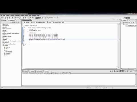 Java Tutorial 5 Switch Statements And Comments