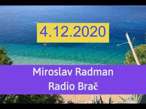 Prof. dr. sc. Miroslav Radman - Vedran Sesartić i Duple Damir Duplančić - Radio Brač - 4.12.2020