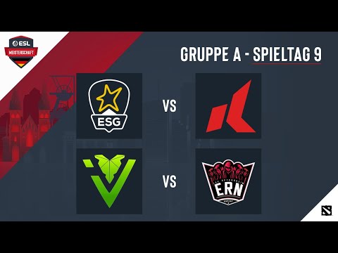 ESG vs Kolossus & IVY vs ERN | ESL Meisterschaft Gruppe A - Spieltag 9