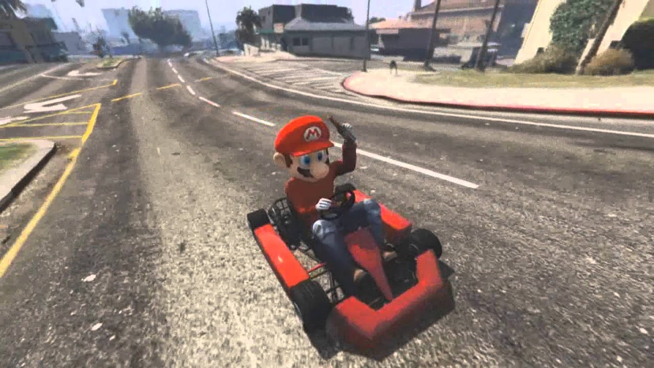 Mario Kart V (GTA V Short) - YouTube