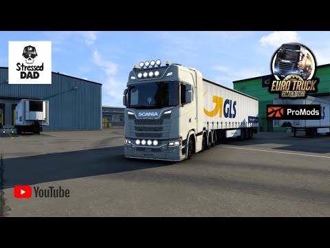 ETS2 ProMods 2.65 - Bordeaux, France | Euro Truck Simulator 2 | Not 1.48 | Gameplay