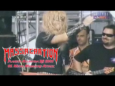 Massacration - Metal Massacre Attack Live Planeta Atlântida RS 2005