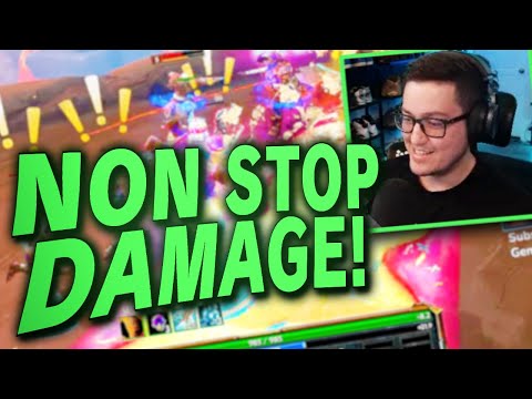 THE BEST MAGE IN SMITE TO SPAM NON STOP DAMAGE!