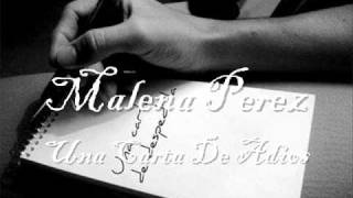 Malena Perez - Una Carta De Adios