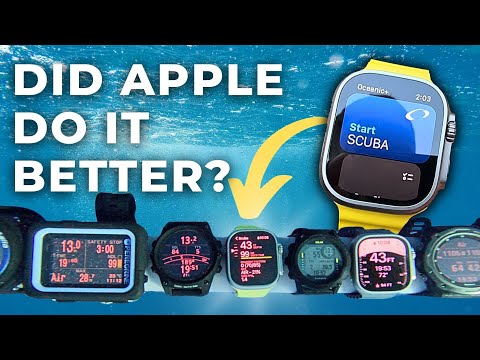 Diving with the Apple Watch Ultra: Review of the Oceanic+ Dive computer app