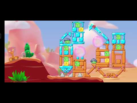 @AngryBirds Angrybird  Rocky Canyons cross  level 1503 1504 #325 #gameplay #nocopyrigh