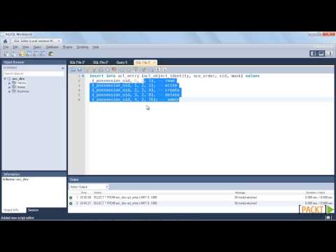 Spring Security Tutorial Advanced ACL | packtpub com