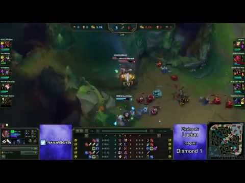 FORG1VEN - Lucian Bot Lane Outplay - League of Legends