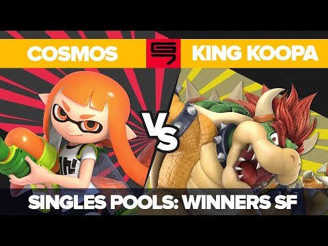 Cosmos vs King Koopa - Ultimate Singles: Pools R2 Winners Semifinal - Genesis 7 | Inkling vs Bowser