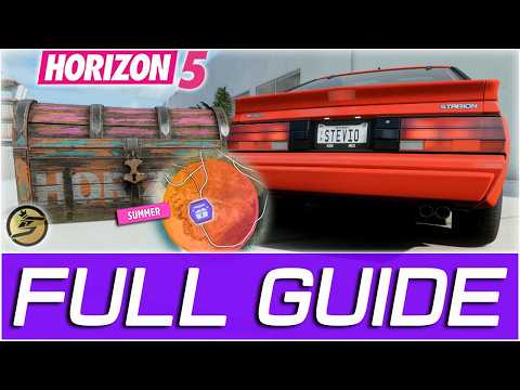 Forza Horizon 5 TREASURE HUNT STAR OF ARION FH5 Treasure Hunt Chest (Summer Festival Playlist)