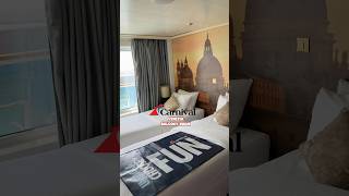 Carnival Venezia Room Tour 🛳️ #carnivalcruise #carnivalvenezia #cruiseship #vacation