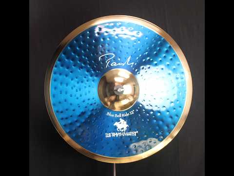 Paiste 22" Signature "Rhythmatist" Blue Bell Ride - 3472g (video demo) image 2