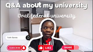 Q&A about Ural Federal University🇷🇺|| International student.....Zambian youtuber🇿🇲