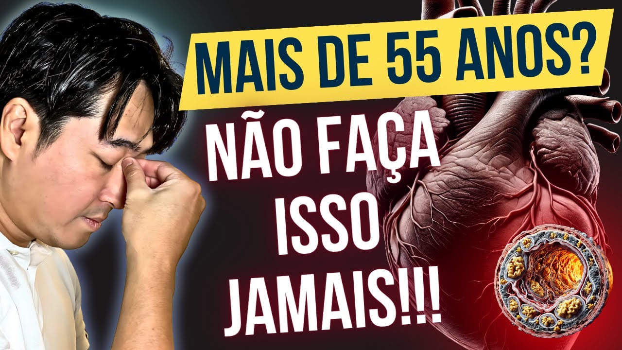 OS MAIORES ERROS PARA A SAÚDE APÓS OS 55! E VOCÊ FAZ!