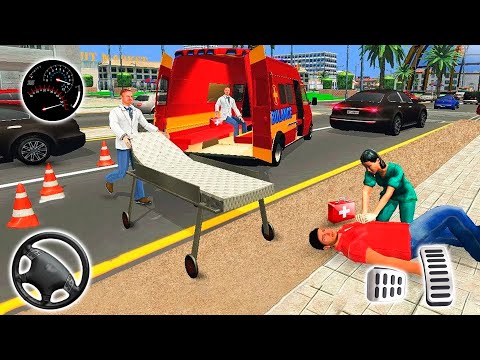 Ambulance Driver Simulator 2020 - Helicopter Rescue Mission 3D - Android Gameplay