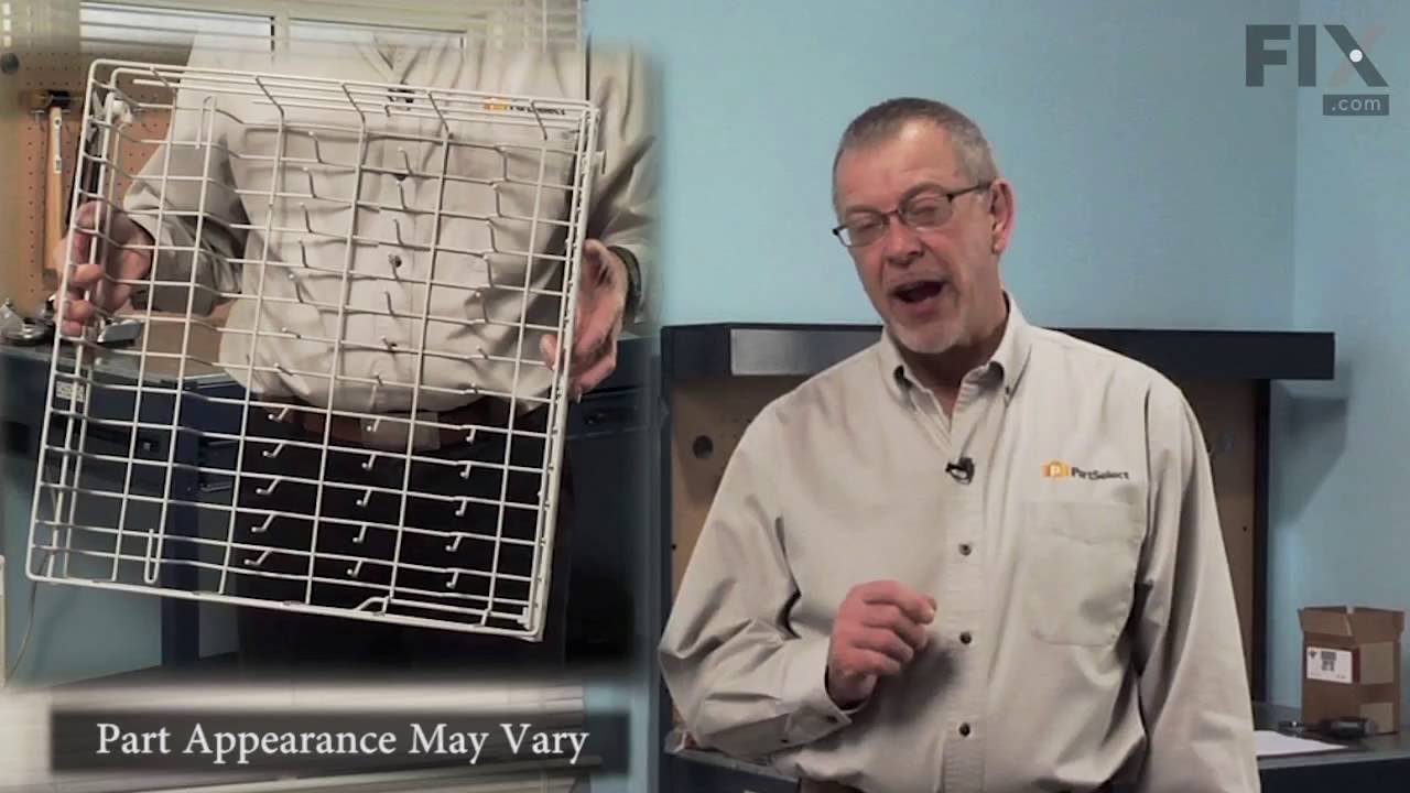 Replacing the Upper Dishrack with Wheels