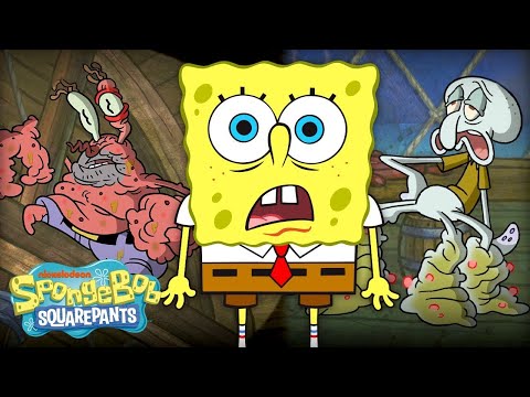 Every Interior Disaster Ever! ?? | SpongeBob
