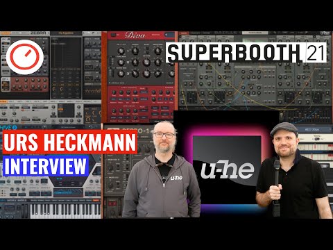 Superbooth 2021: Urs Heckmann (U-he) Interview: Apple M1, Minimoog Project, Plugins, Music...