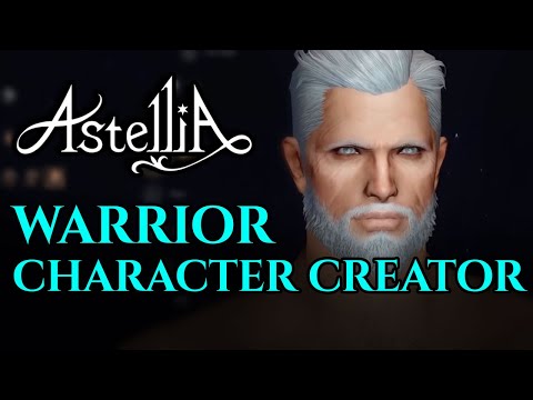 Astellia Online Team Showcases Warrior Character Creation