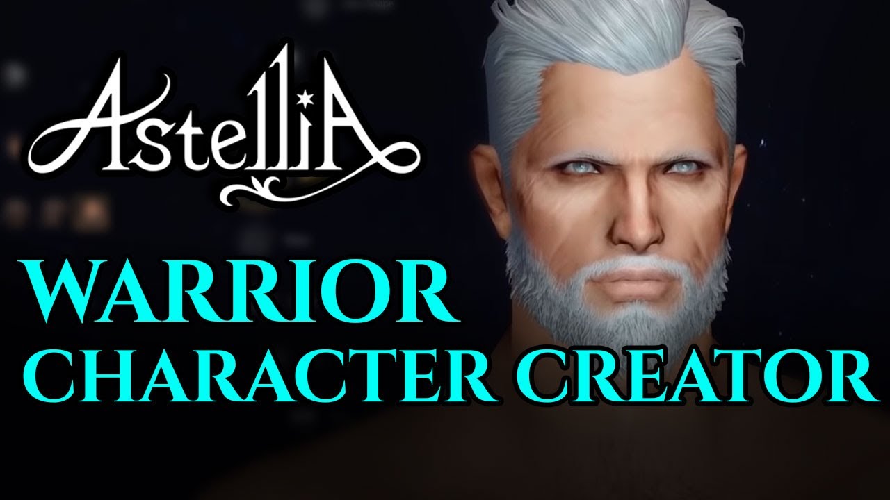 Mostrata la creazione personaggio del Warrior in Astellia Online
