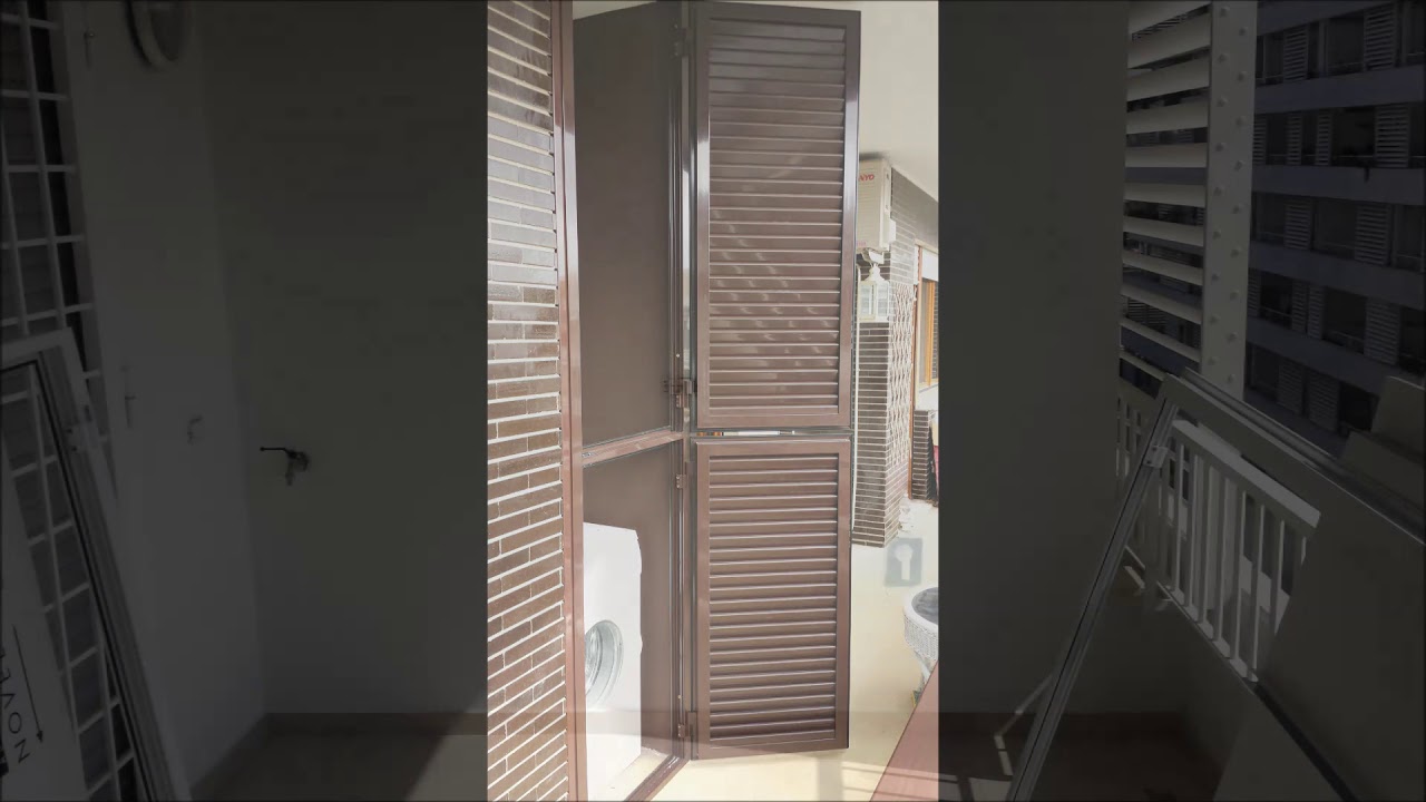 mobili da terrazzo in alluminio su misura