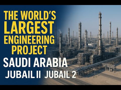 The World's Largest Engineering Project | Saudi Arabia | Jubail II | Jubail 2