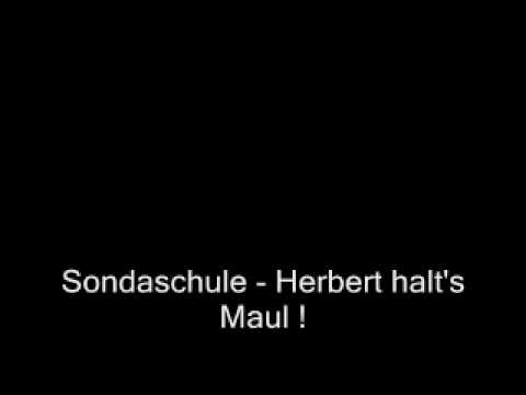 Sondaschule - Herbert halt's Maul !