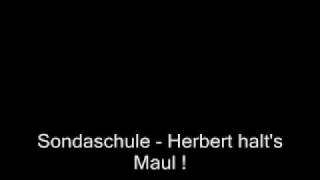 Sondaschule - Herbert halt's Maul !