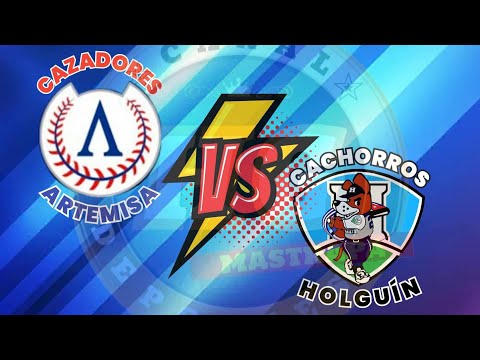 Béis1bol Play off 🇨🇺🐕 Holguín 🆚🏹 Artemisa ⚾1er juego