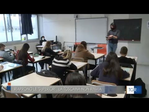 Firenze: tornano a scuola gli studenti delle superiori a 50%. Potenziato il trasporto pubblico