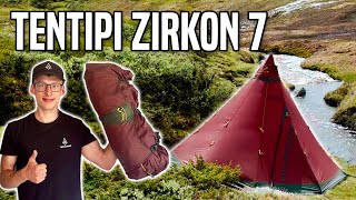 Tentipi Zirkon 7 Light – Auf- und Abbau, halbes Innenzelt & Zusammenlege-Trick | Ultraleicht!