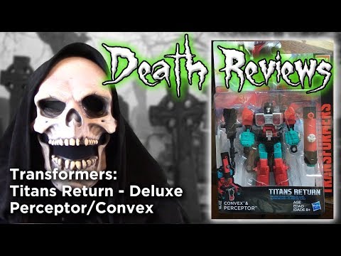 Death Reviews: Perceptor/Convex - Deluxe - Titans Return
