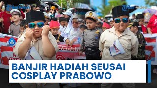 Viral seusai Cosplay Prabowo saat Karnaval Agustusan, Bocah di Minahasa Banjir Hadiah dari Presiden
