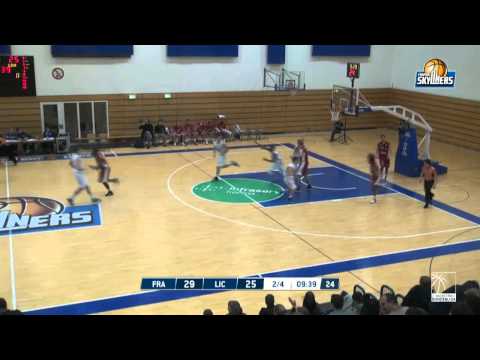Die Highlights vom Spiel FRAPORT SKYLINERS Juniors vs Licher BasketBären