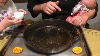 How To Clean a Rusty Cast Iron Skillet