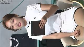 흰색 골프룩 김세연 아나운서