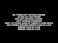 [On Screen Lyrics] Josh Turner - Deeper Than My Love