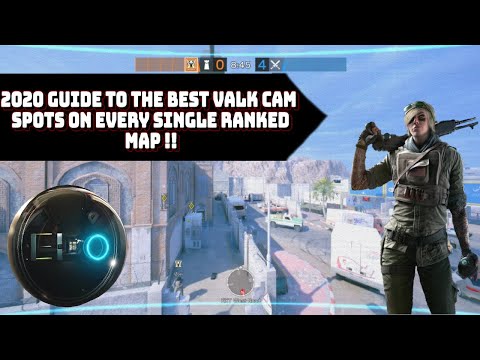 The BEST Valk Cam Spots on Every Ranked Map (All Bomb Sites) | Rainbow Six Siege