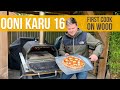 Ooni Karu 16 - Real time wood fired pizza cook