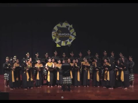 Telkom University Choir - Kalējs Kala Debesīs (Latvian Folksong, Selga Mence) | 8th BCF 2017