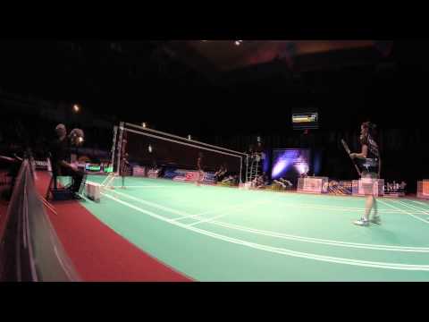 Finale Dames French International Badminton d'Orléans : Sashina Vignes contre Beatriz Corrales