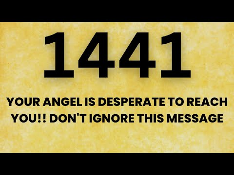 🕊️1441 ¡Tu ángel está desesperado por contactarte! No ignores este mensaje... ¡Ábrelo ahora! ⚠️