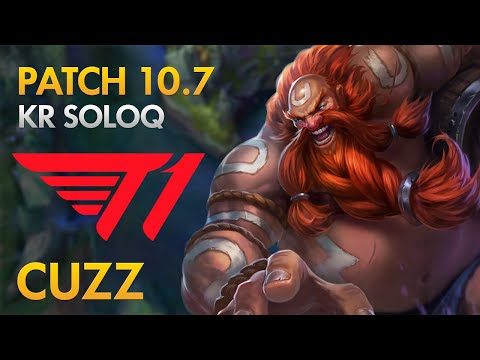T1 Cuzz - Jungle: Gragas vs Lee Sin - KDA 23/1/16