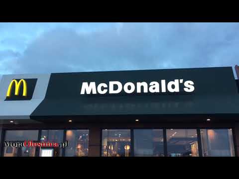 25.11.2018 Oleśnica - otwarcie restauracji McDonald's