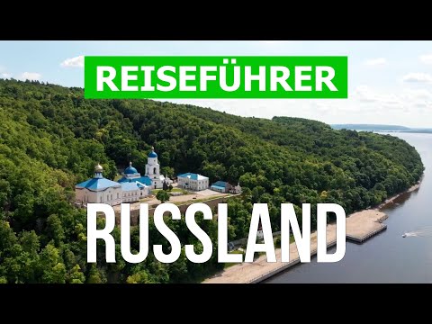 Russland Urlaub | Stadt Moskau, St. Petersburg, Sotschi, Kasan | Drohne 4k | Russland Städte Video