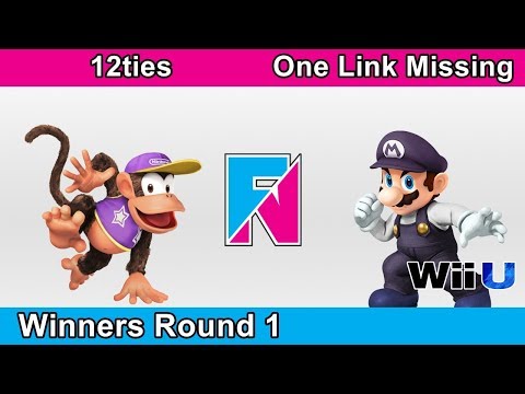 Fight 04 | 12ties (Diddy Kong) vs One Link Missing (Mario) | WR 1