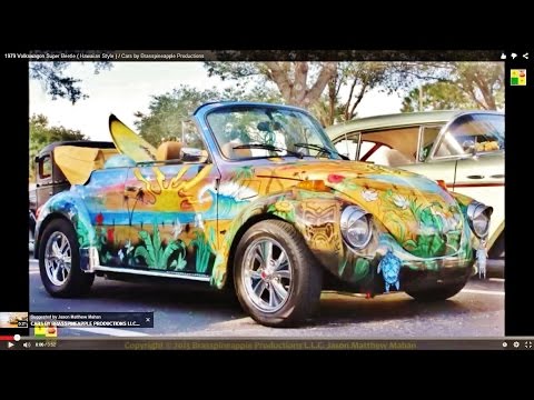 Thumbnail for 1979 Volkswagon Super Beetle ( Hawaiian Style ) / Cars by Brasspineapple Productions by Porsche Type 12