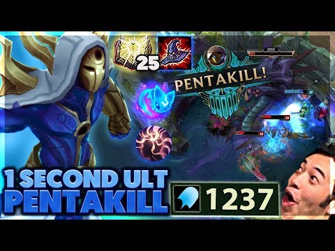 THIS WILL 100% GET NERFED | UNLIMITED ULTIMATES | 1,000 AP PENTAKILL KASSADIN - BunnyFuFuu