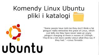 Polecenia Linux Ubuntu - pliki i katalogi